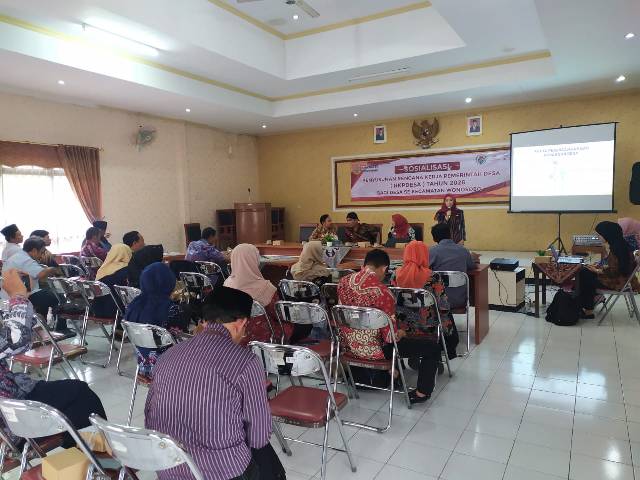 SOSIALISASI PENYUSUNAN RKPDES TH 2026 DESA SE- KECAMATAN WONOSOBO